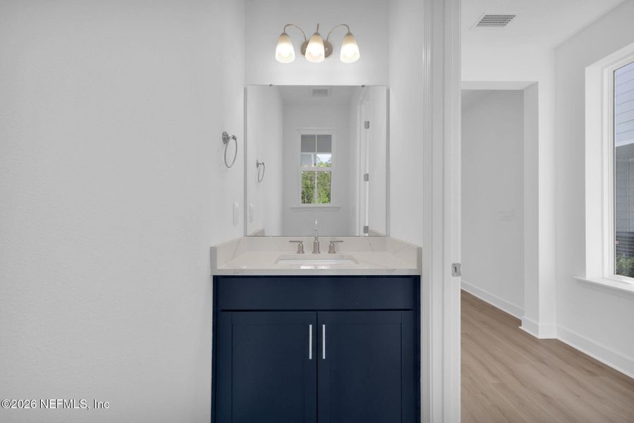 Furnished interior view inside a new home in Seabrook Village at Seabrook, Nocatee (Image 11).