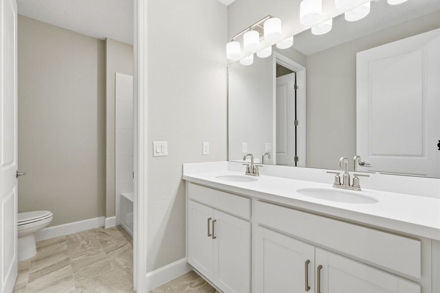 Furnished interior view inside a new home in Headwaters at Lofton Creek, Yulee (Image 7).