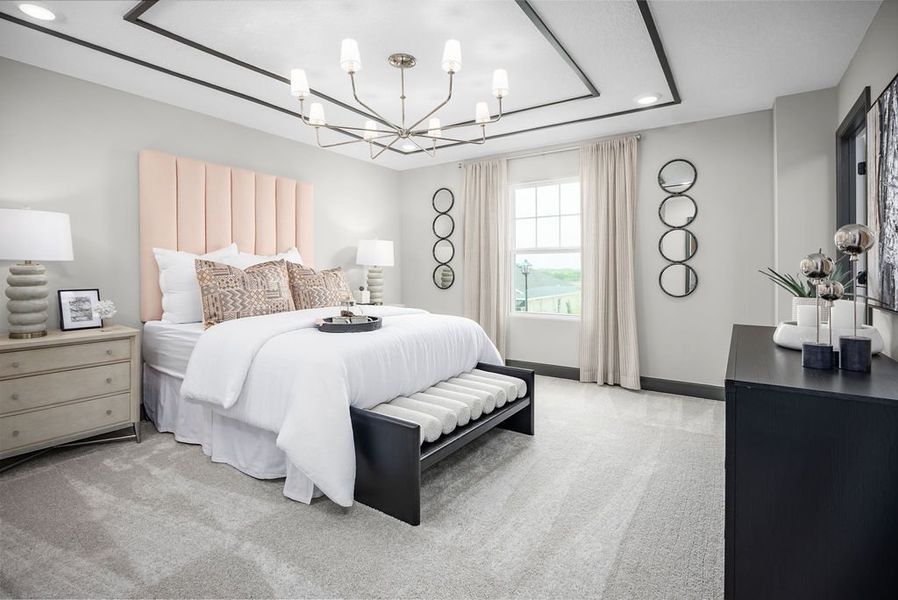 Representative furnished interior of a home built from the Maple by Risewell Homes in Cypress Bluff, Groveland (Image 8). Representative furnished interior of a home built from the Maple by Risewell Homes in Cypress Bluff, Groveland (Image 8).