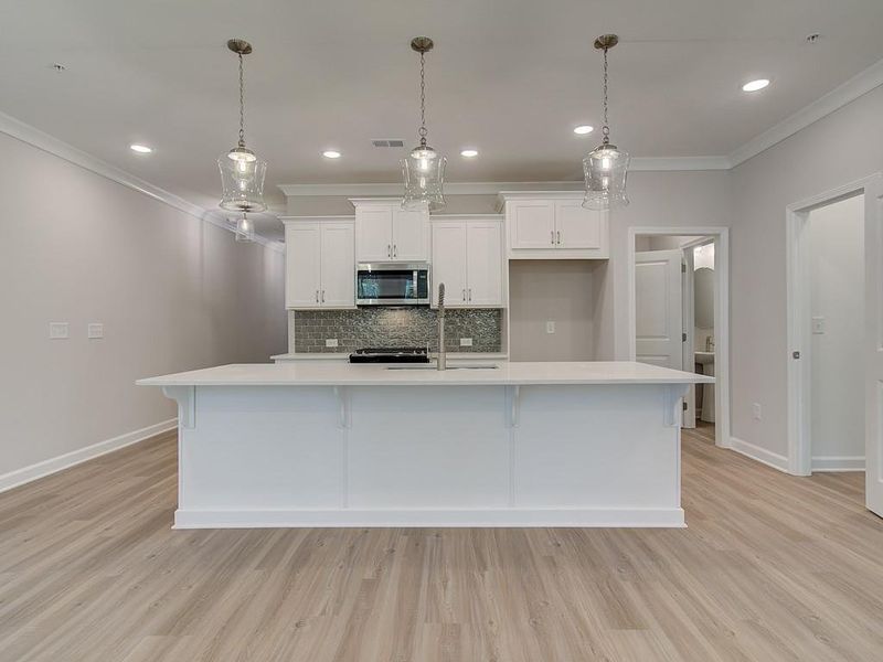 Furnished interior view inside a new home in Cherokee Township, Acworth (Image 4). Furnished interior view inside a new home in Cherokee Township, Acworth (Image 4).