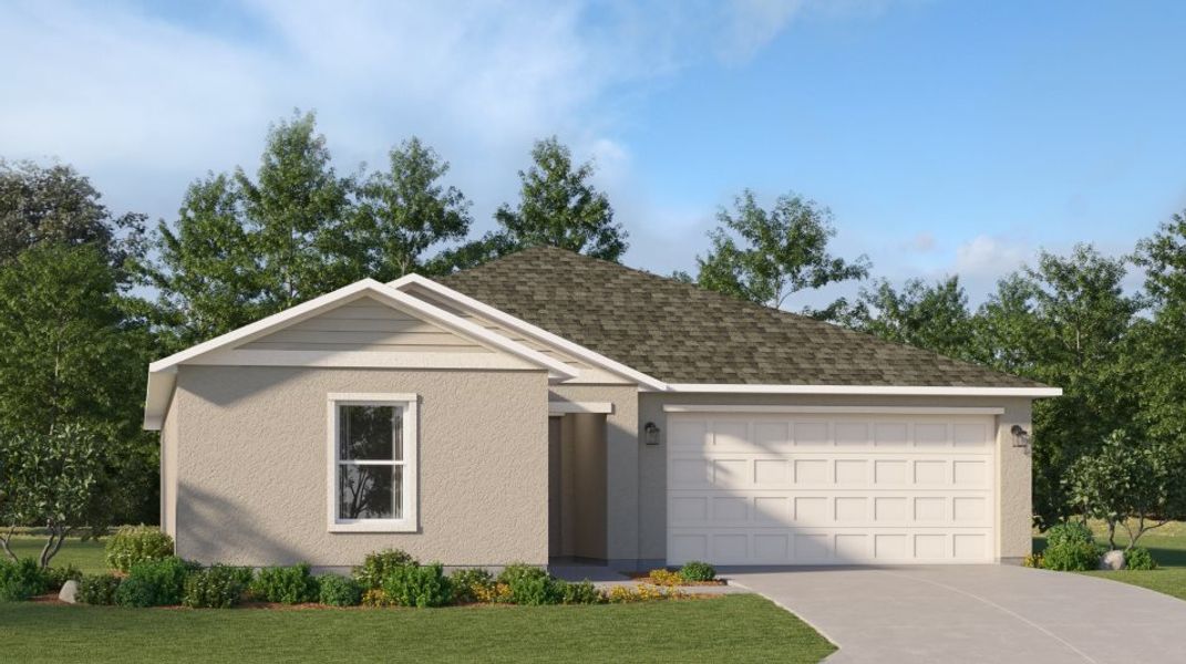 A ranch-inspired exterior