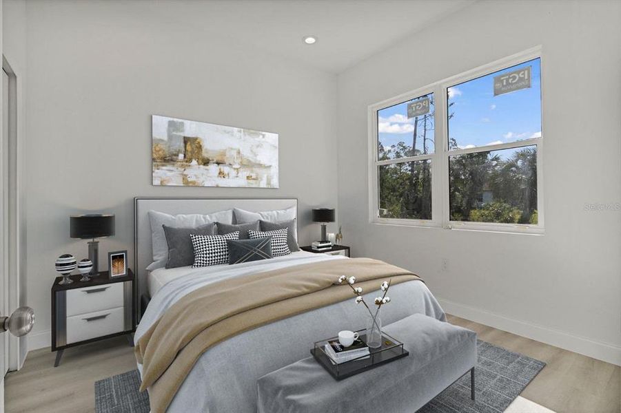 Furnished interior view inside a new home in , North Port (Image 10).