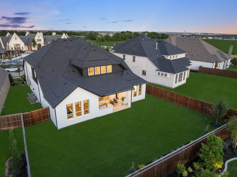 Representative exterior details of a home built from the Eastland by UnionMain Homes in Cambridge Crossing, Celina (Image 31). Representative exterior details of a home built from the Eastland by UnionMain Homes in Cambridge Crossing, Celina (Image 31).