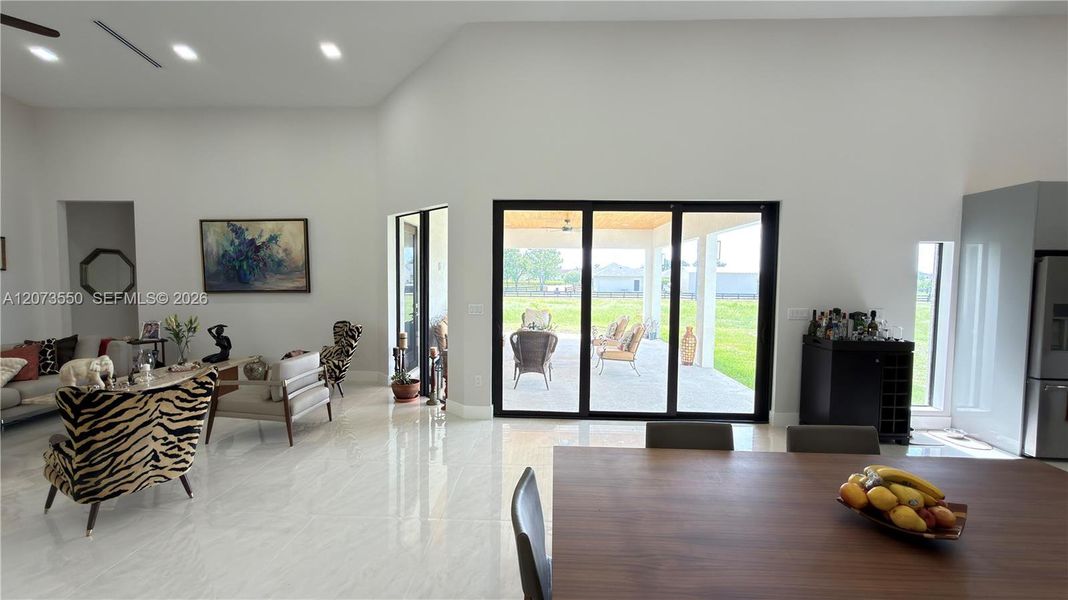 Furnished interior view inside a new home in , Loxahatchee (Image 51).