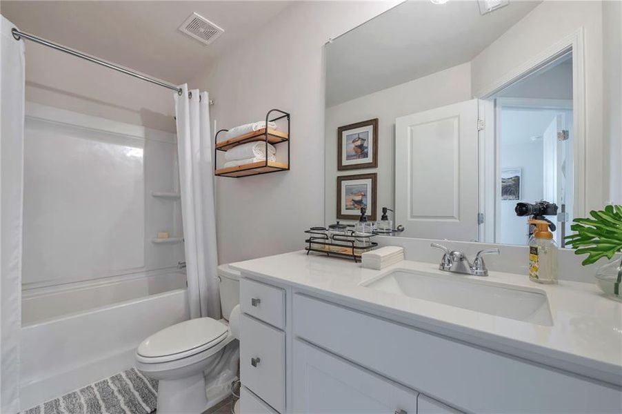 Furnished interior view inside a new home in , Calhoun (Image 6).