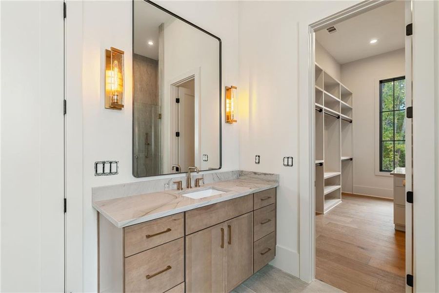 Furnished interior view inside a new home in , Alpharetta (Image 8).