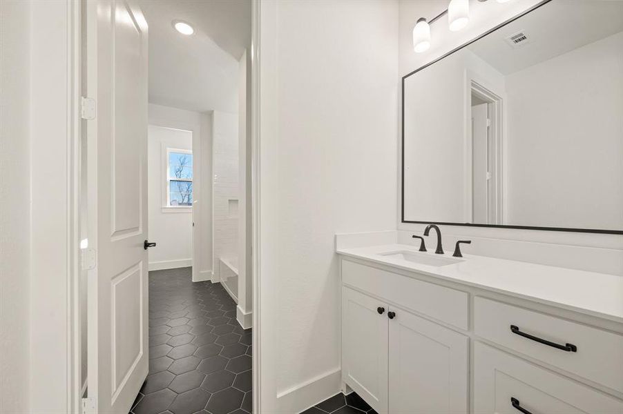 Furnished interior view inside a new home in , Haslet (Image 12).