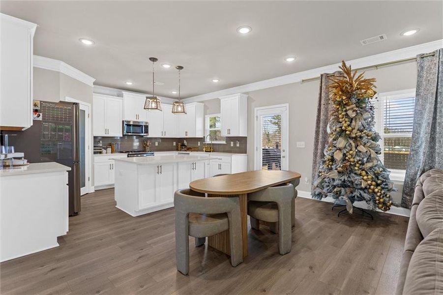 Furnished interior view inside a new home in Enclave at Brookside Crossing, Auburn (Image 10).
