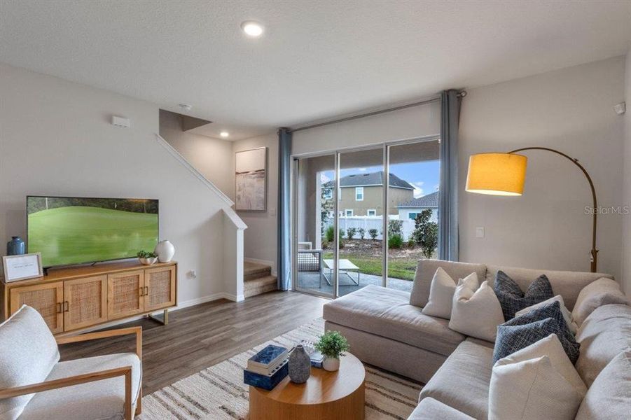 Furnished interior view inside a new home in Brentwood, Davenport (Image 6).