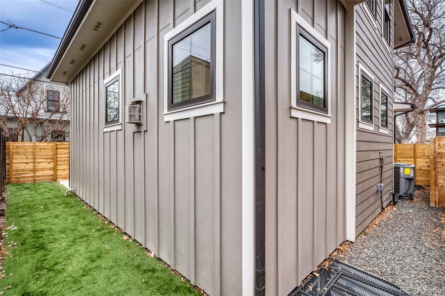 Exterior details and patio area of a home in , Denver (Image 27).