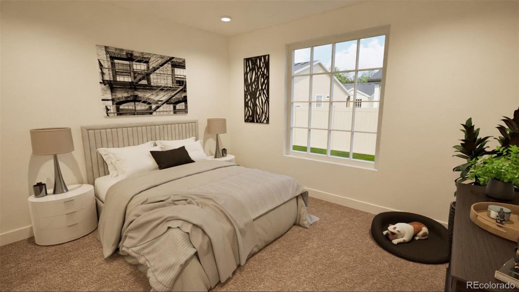 Furnished interior view inside a new home in , Aurora (Image 6).