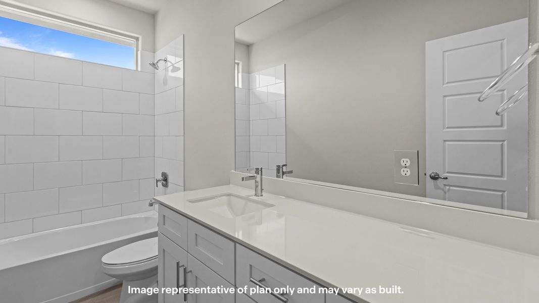 Furnished interior view inside a new home in Homestead at Parks Bell Ranch, Odessa (Image 12).