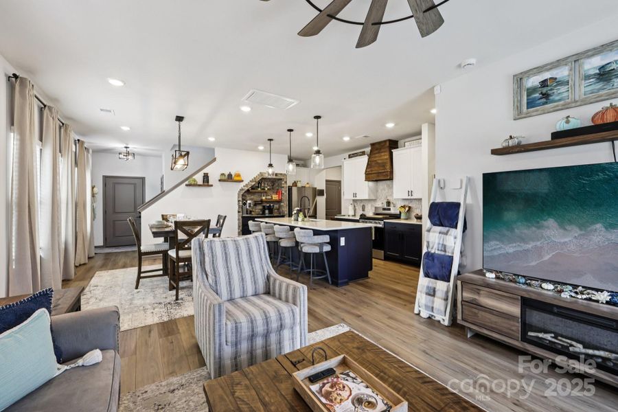 Furnished interior view inside a new home in Monterey Park, York (Image 18). Furnished interior view inside a new home in Monterey Park, York (Image 18).