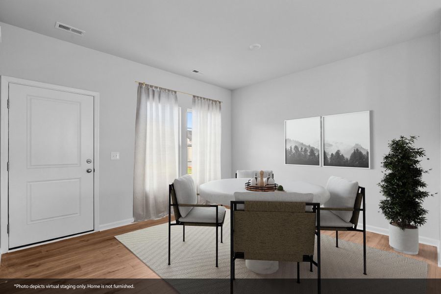 Furnished interior view inside a new home in Hanes Lake, Winston-Salem (Image 7).