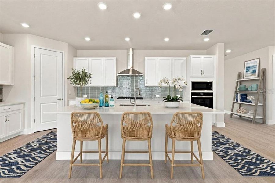 Furnished interior view inside a new home in Coasterra, Palmetto (Image 9).