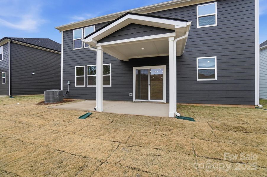 Exterior details and patio area of a home in Wilson Creek, Indian Land (Image 3).