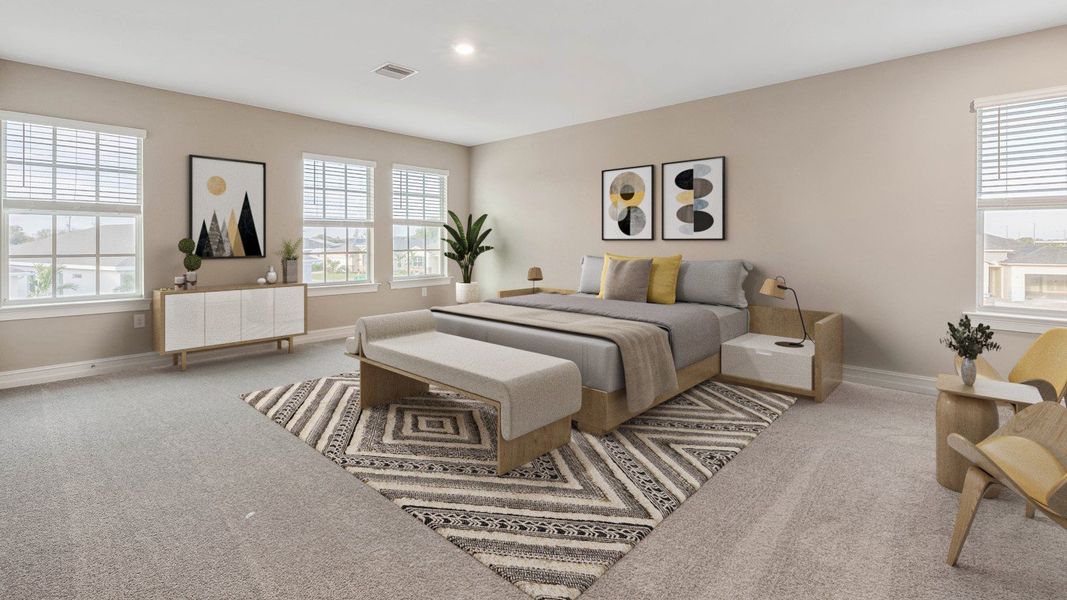 Representative furnished interior of a home built from the Coral by D.R. Horton in Lakes of Estero, Estero (Image 6). Representative furnished interior of a home built from the Coral by D.R. Horton in Lakes of Estero, Estero (Image 6).