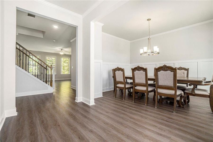 Spacious, unfurnished interior of a new home in Paces Estates, Lithia Springs (Image 20). Spacious, unfurnished interior of a new home in Paces Estates, Lithia Springs (Image 20).