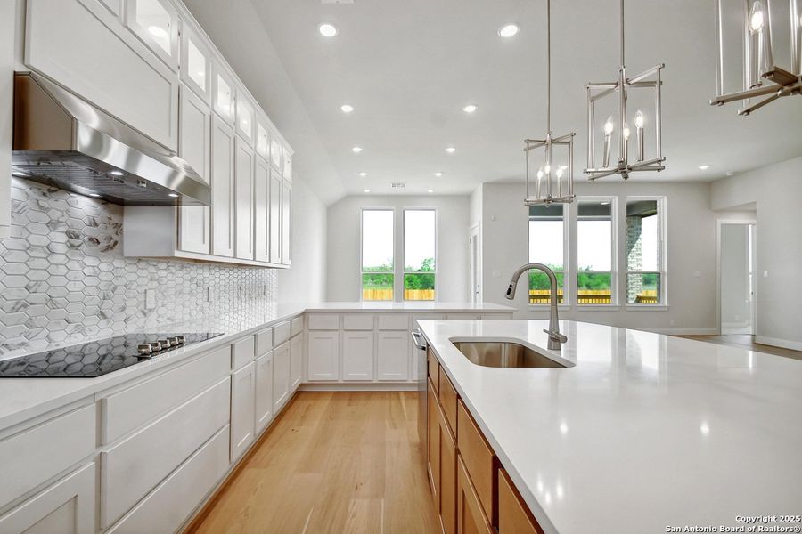 Furnished interior view inside a new home in Alsatian Oaks: 60ft. lots, Castroville (Image 11).