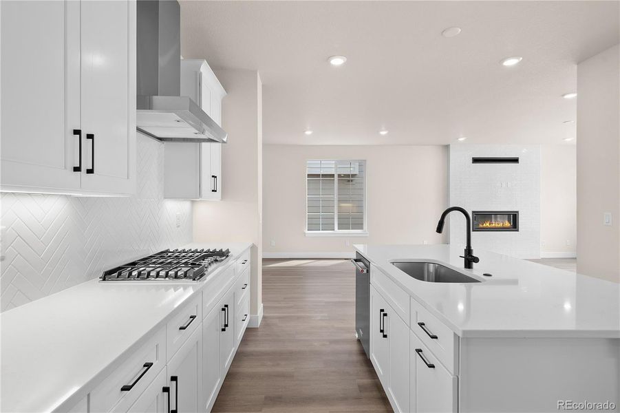 Furnished interior view inside a new home in Harmony at Sterling Ranch, Littleton (Image 17). Furnished interior view inside a new home in Harmony at Sterling Ranch, Littleton (Image 17).