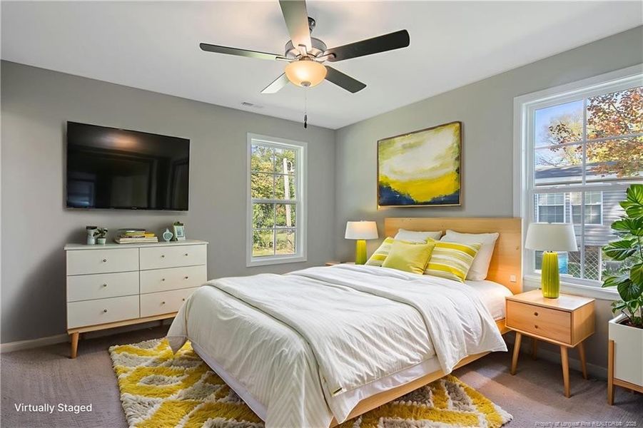 Master Bedroom Virtually Staged Master Bedroom Virtually Staged