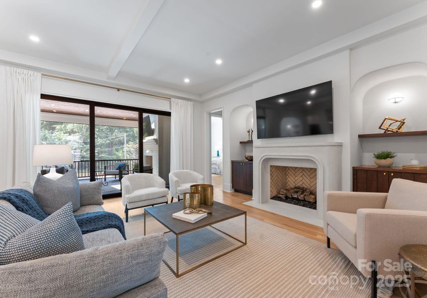 Furnished interior view inside a new home in , Charlotte (Image 3).