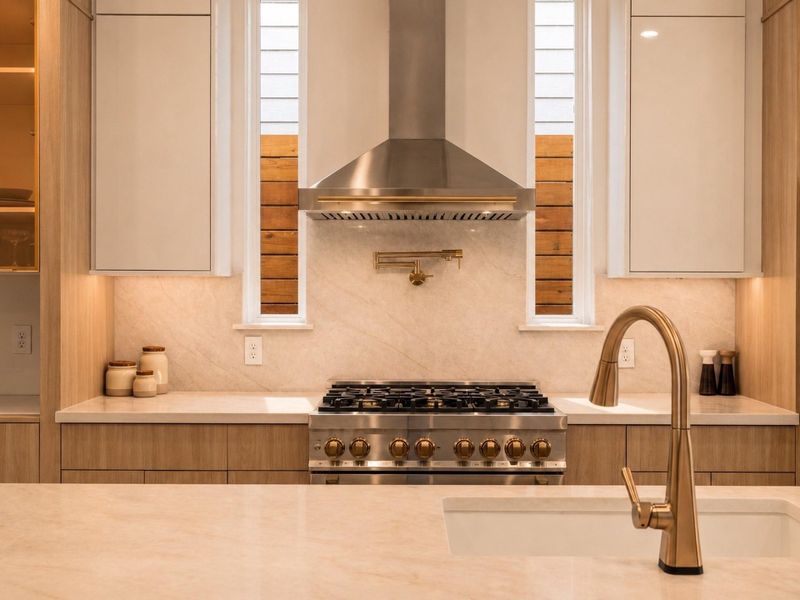 Close-up of interior finishes inside a home in , Houston (Image 20).