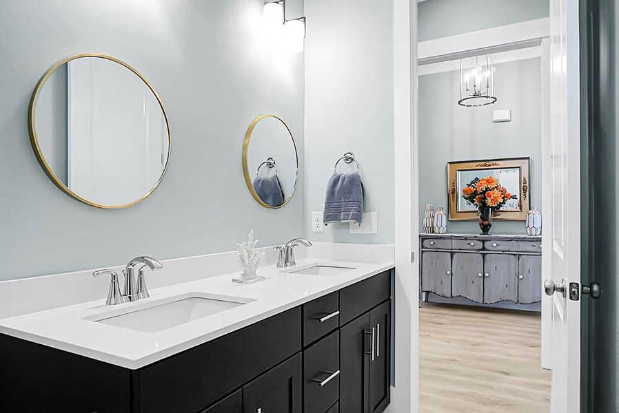 Furnished interior view inside a new home in , Summerville (Image 25).