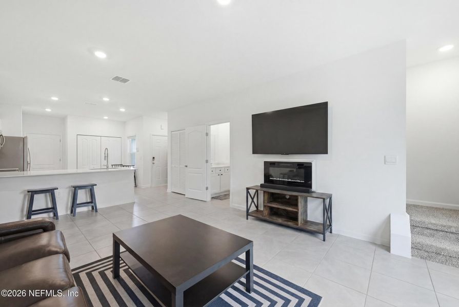 Furnished interior view inside a new home in , St. Augustine (Image 10).