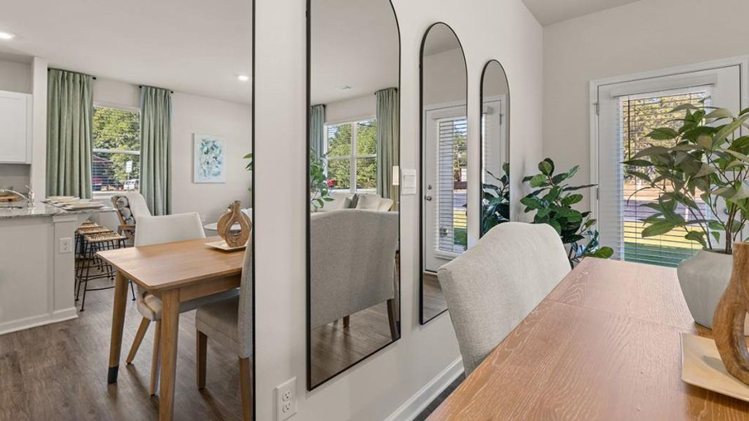 Furnished interior view inside a new home in Old Summerville Village, Rome (Image 13).