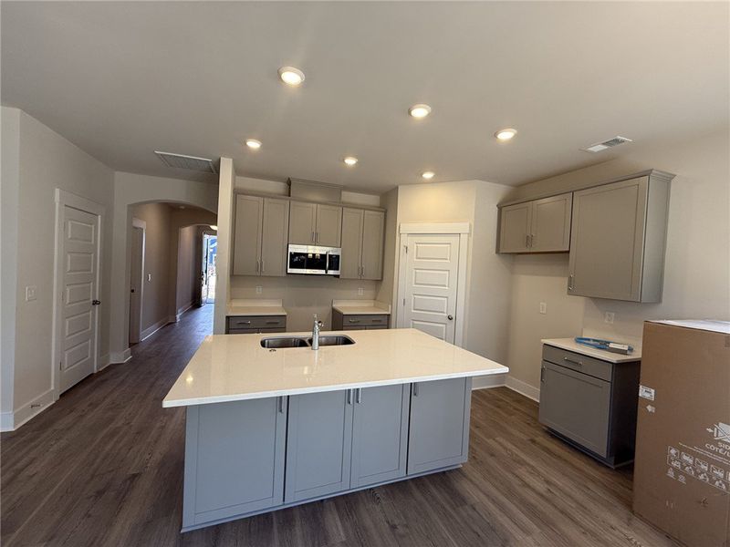 Furnished interior view inside a new home in The Meadows at Midway, Anderson (Image 6).