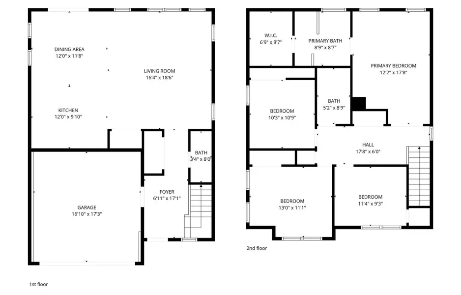 2D floor plan layout of this home in , Concord, NC (Image 3).