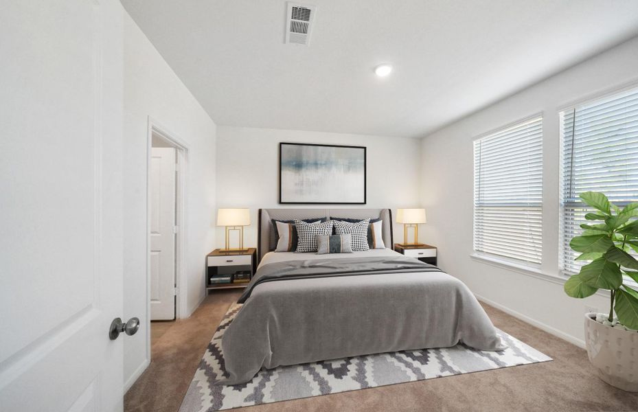 Furnished interior view inside a new home in Windcress, Cove (Image 3).