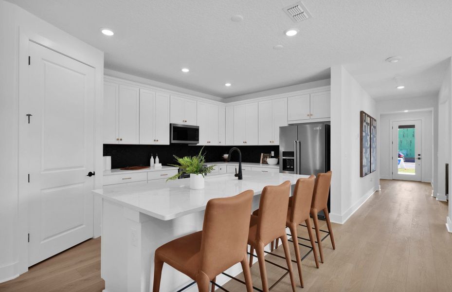 Representative furnished interior of a home built from the Mystique by Pulte Homes in Lakeview Estates, Palm Coast (Image 14).