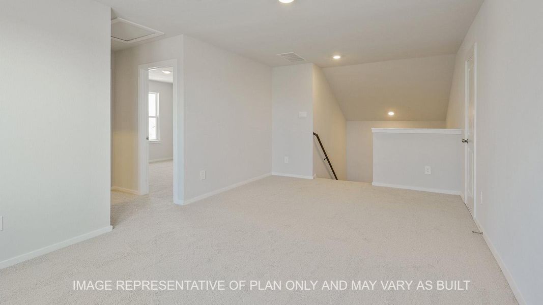 Spacious, unfurnished interior of a new home in Liberty Village, Brenham (Image 16).
