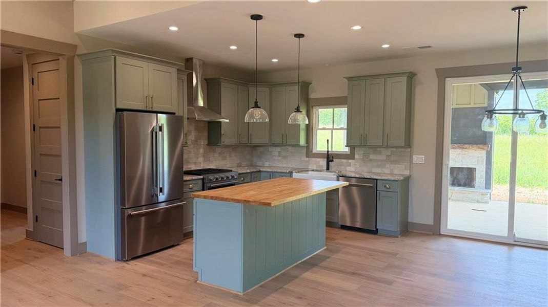 Furnished interior view inside a new home in , Morganton (Image 7).