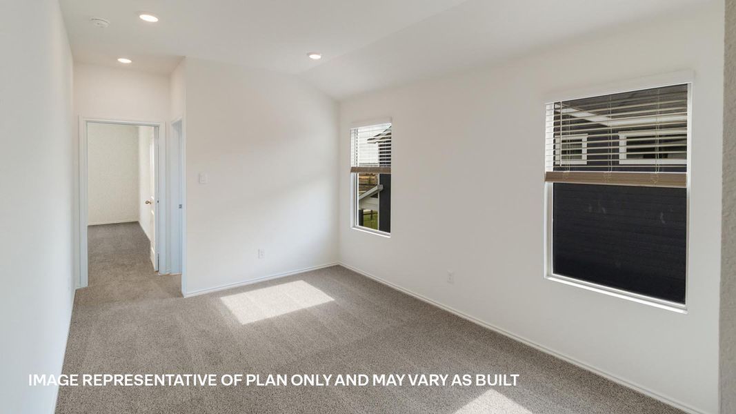 Spacious, unfurnished interior of a new home in Valverde, Bastrop (Image 16).