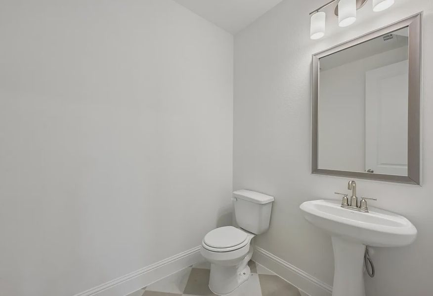 Homesite 7710 Downstairs Powder Room - 20 of 26