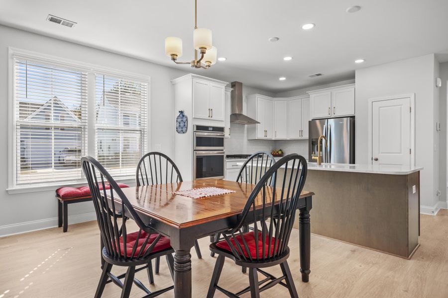 Furnished interior view inside a new home in High Point at Foxbank, Moncks Corner (Image 8).