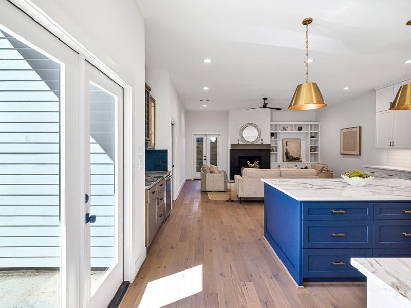 Furnished interior view inside a new home in , Houston (Image 5). Furnished interior view inside a new home in , Houston (Image 5).