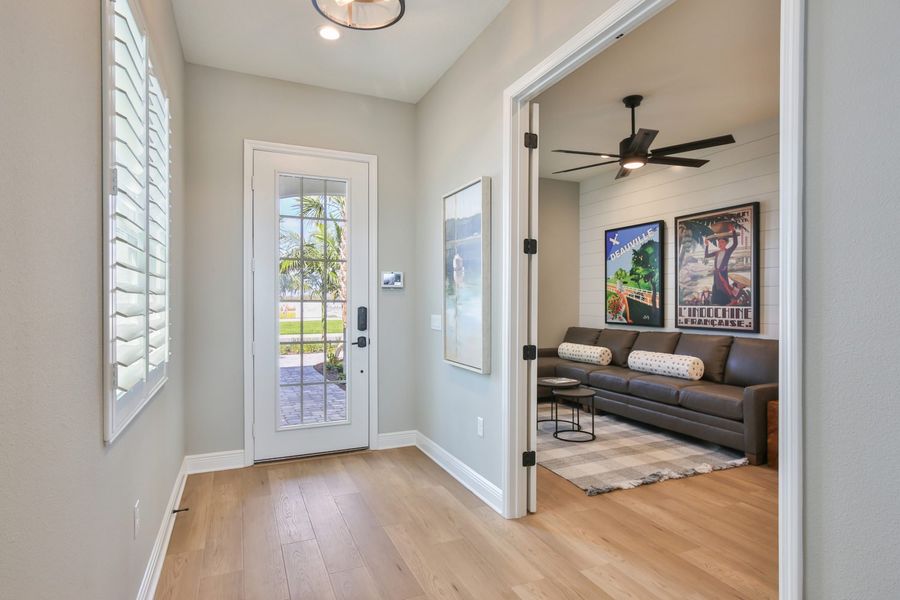 Furnished interior view inside a new home in Palm Grove, Lakewood Ranch (Image 20).