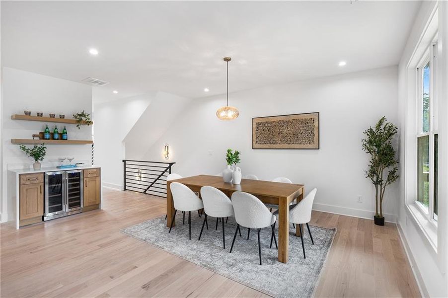 Furnished interior view inside a new home in , Smyrna (Image 29).
