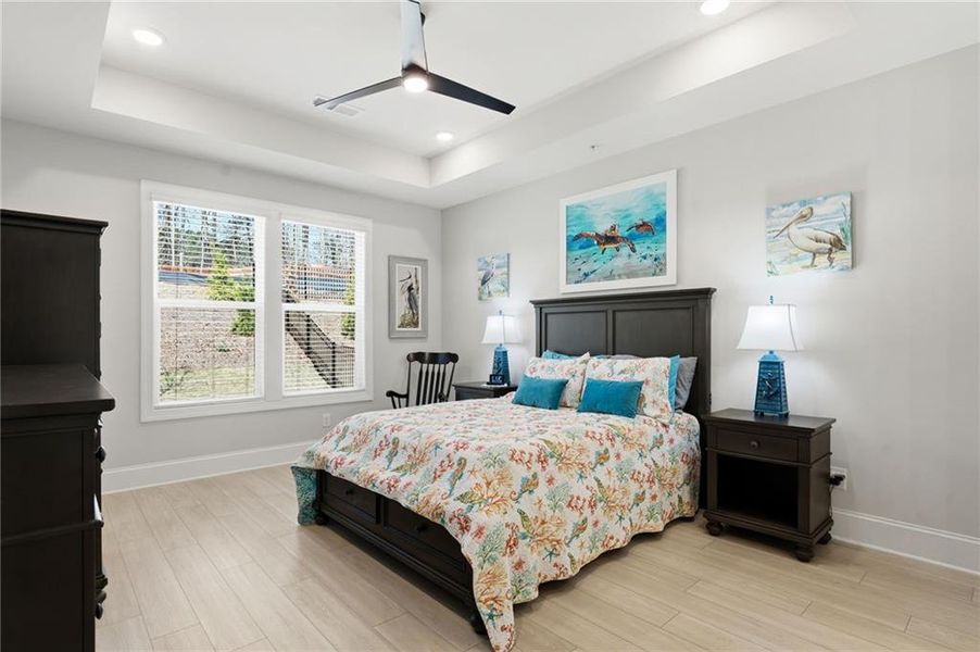 Furnished interior view inside a new home in The Reserve at Bells Ferry, Kennesaw (Image 7). Furnished interior view inside a new home in The Reserve at Bells Ferry, Kennesaw (Image 7).