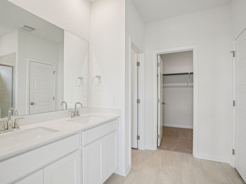 Furnished interior view inside a new home in Stetson Ridge, Marion (Image 12).
