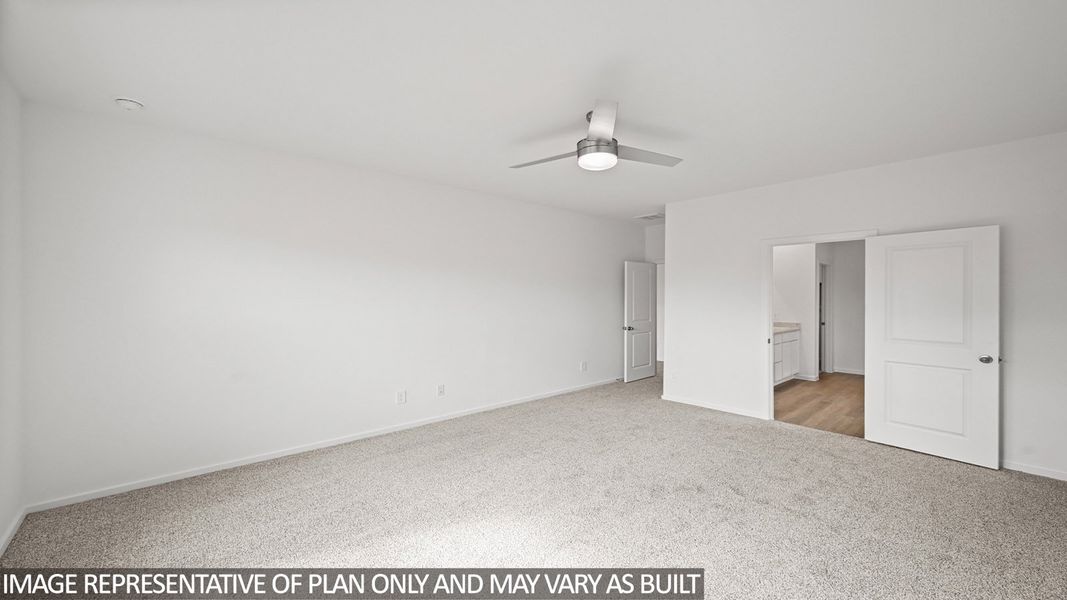 Spacious, unfurnished interior of a new home in Sunterra, Katy (Image 18).
