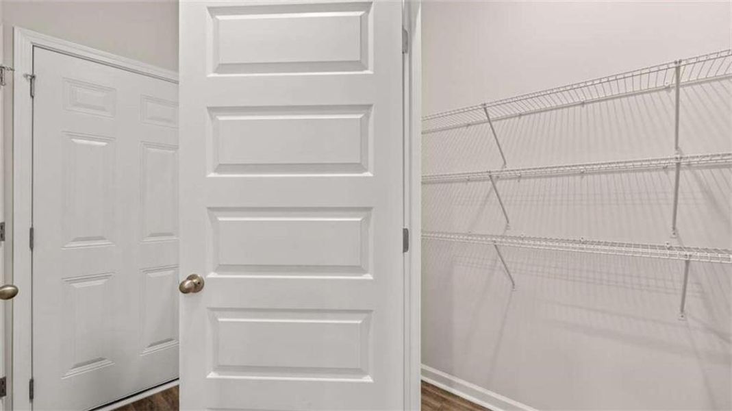 Spacious, unfurnished interior of a new home in Echo Glen, Stockbridge (Image 22). Spacious, unfurnished interior of a new home in Echo Glen, Stockbridge (Image 22).