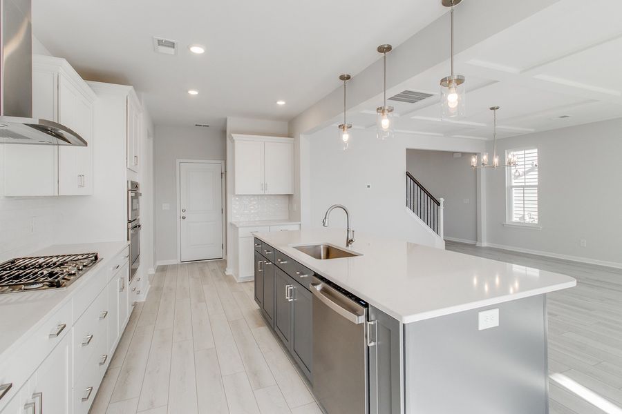 Furnished interior view inside a new home in Hendrix Farms, Lexington (Image 14).