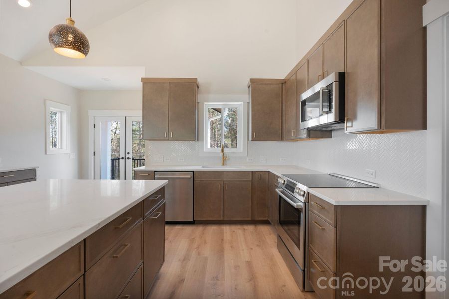 Furnished interior view inside a new home in , Hickory (Image 5).