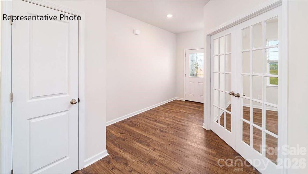 Spacious, unfurnished interior of a new home in Wallace Springs, Statesville (Image 13).