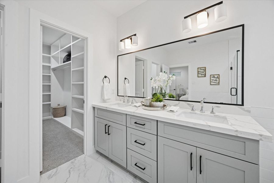 Furnished interior view inside a new home in , Houston (Image 8). Furnished interior view inside a new home in , Houston (Image 8).